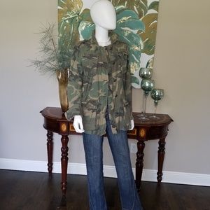 Free People Camo Jacket